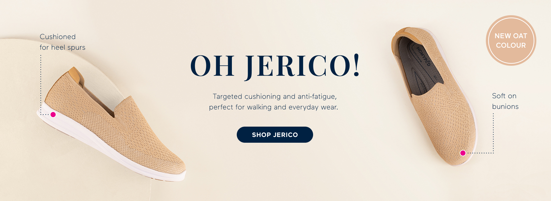 Jerico womens walking shoes