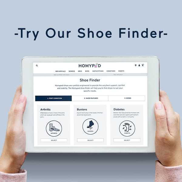 Try our shoe finder